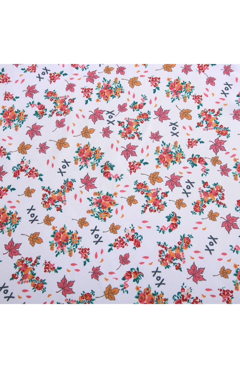 Betsey Johnson Fall Foliage Sheet Set, Alternate, color, Pink