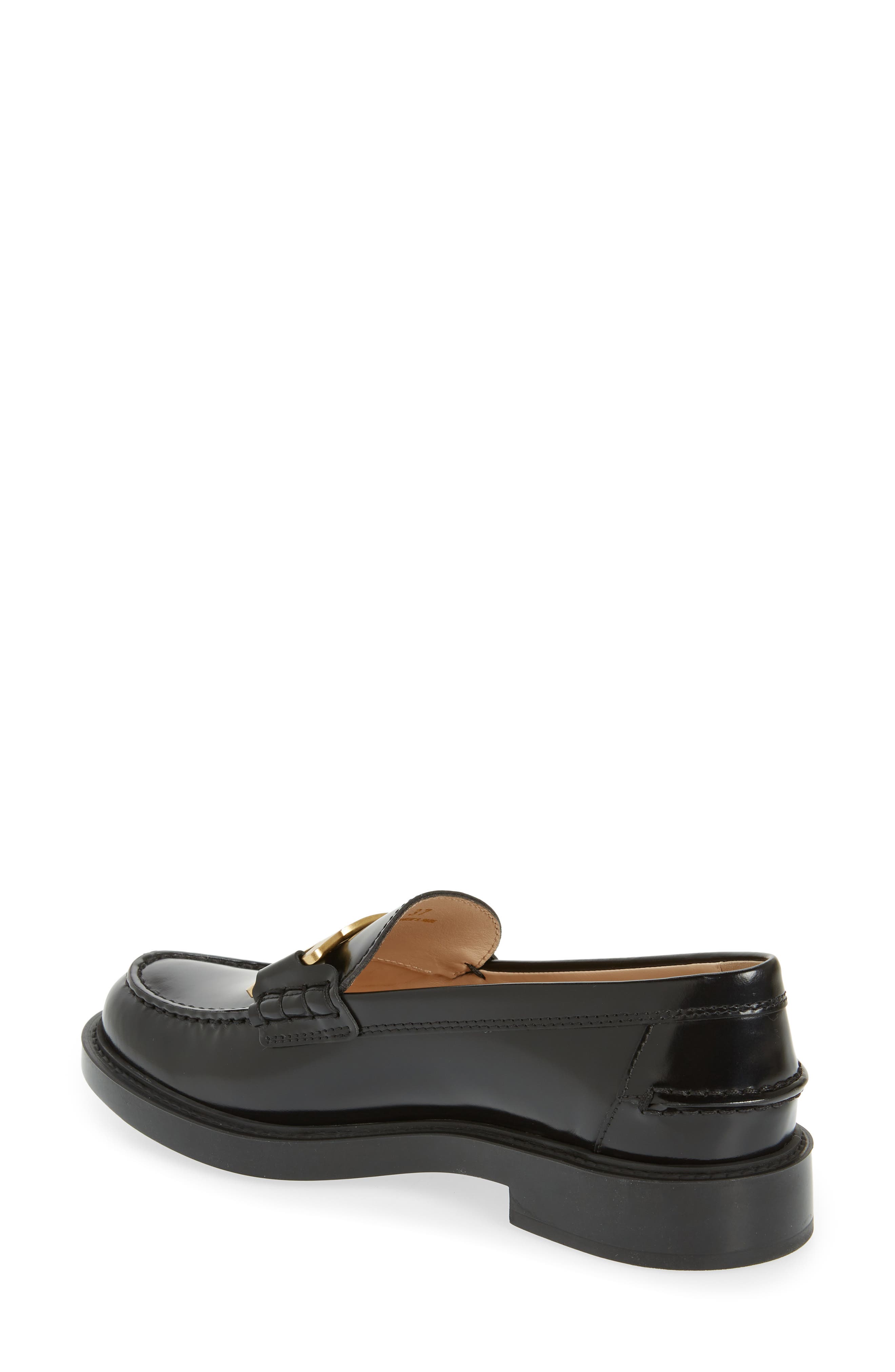 Gomma Basso Loafer, Alternate, color, NERO