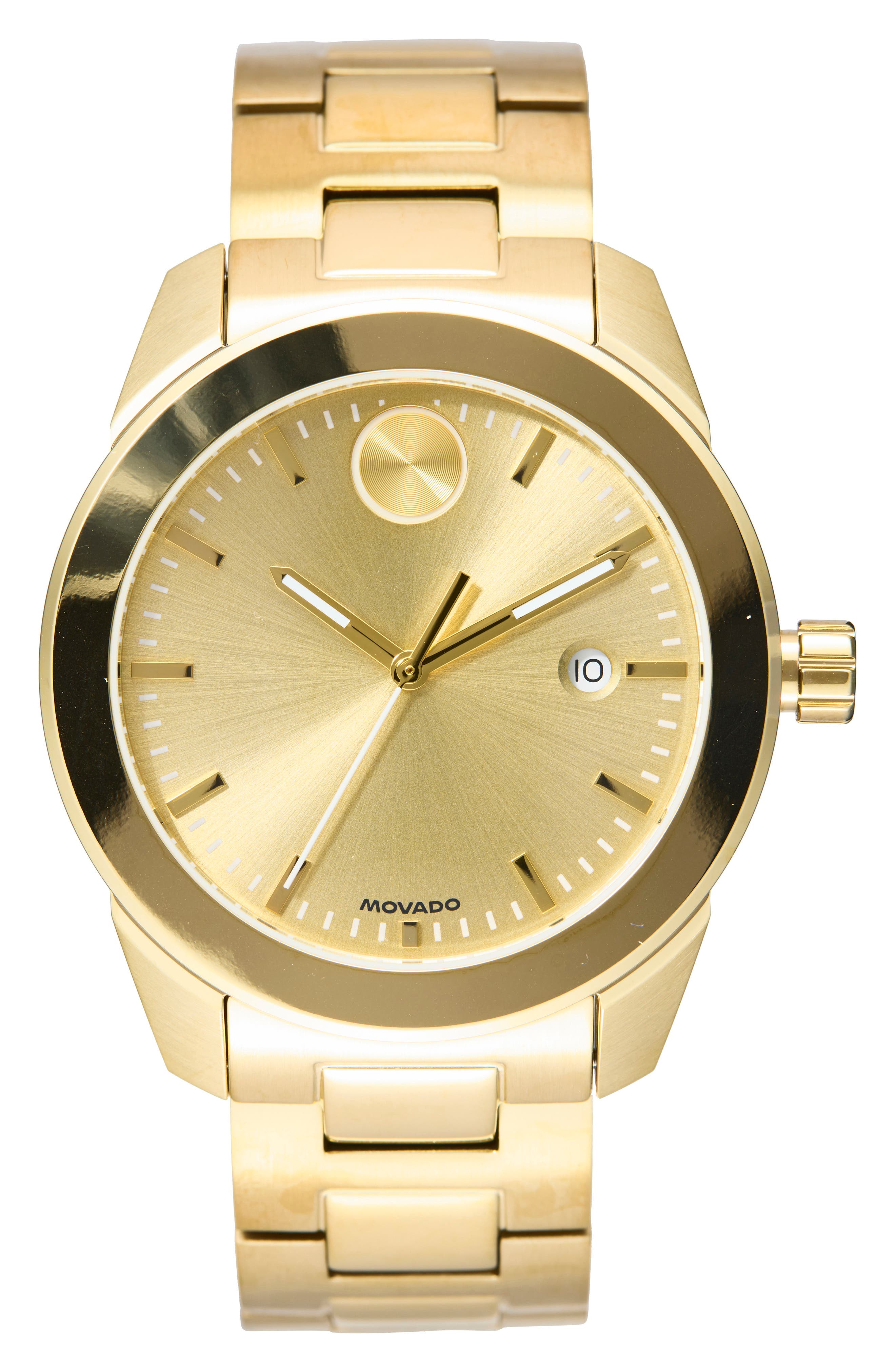 New Sport Goldtone Bracelet Watch