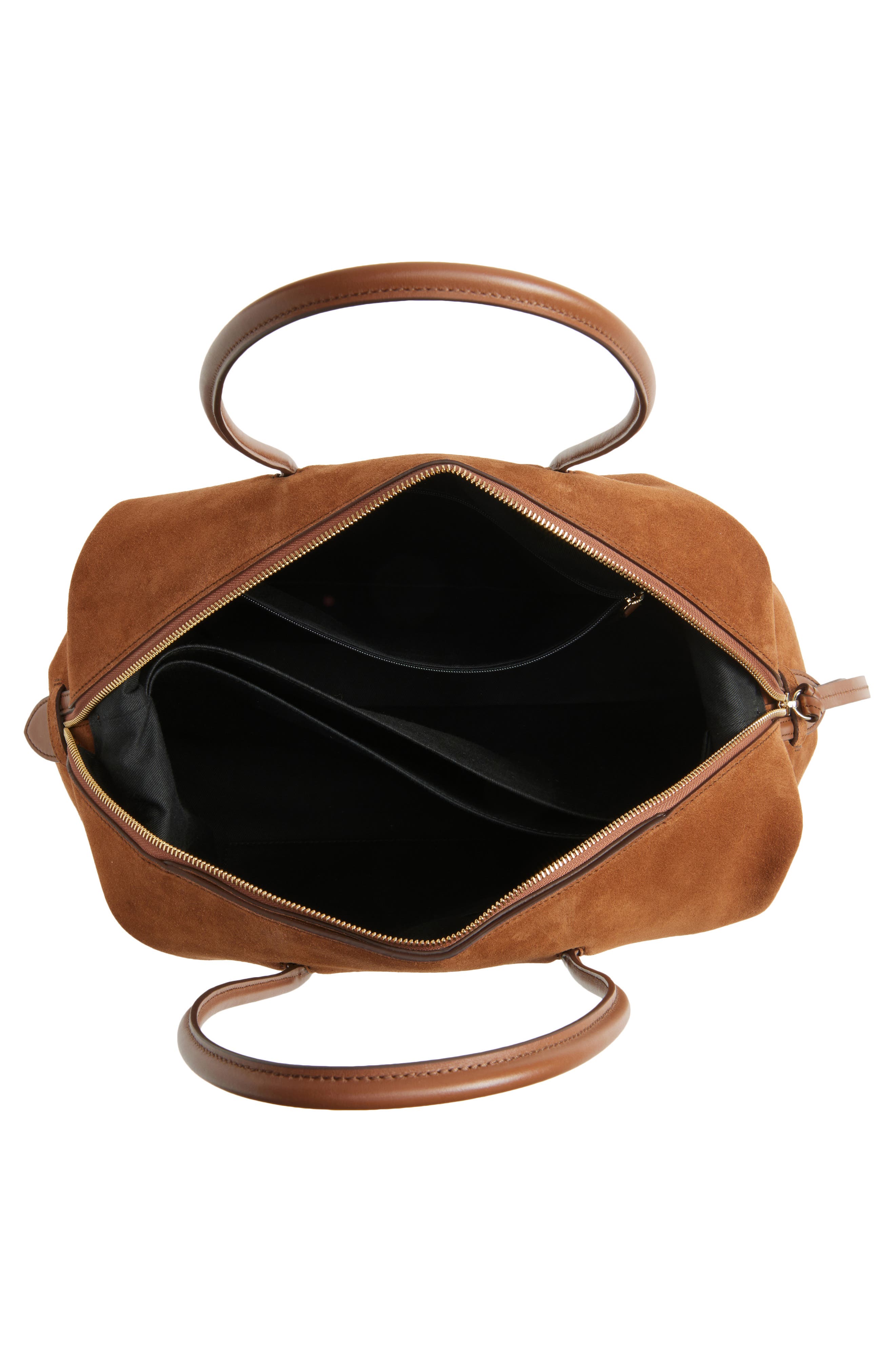 DeMellier The Stockholm Leather Top Handle Bag, Alternate, color, Tan