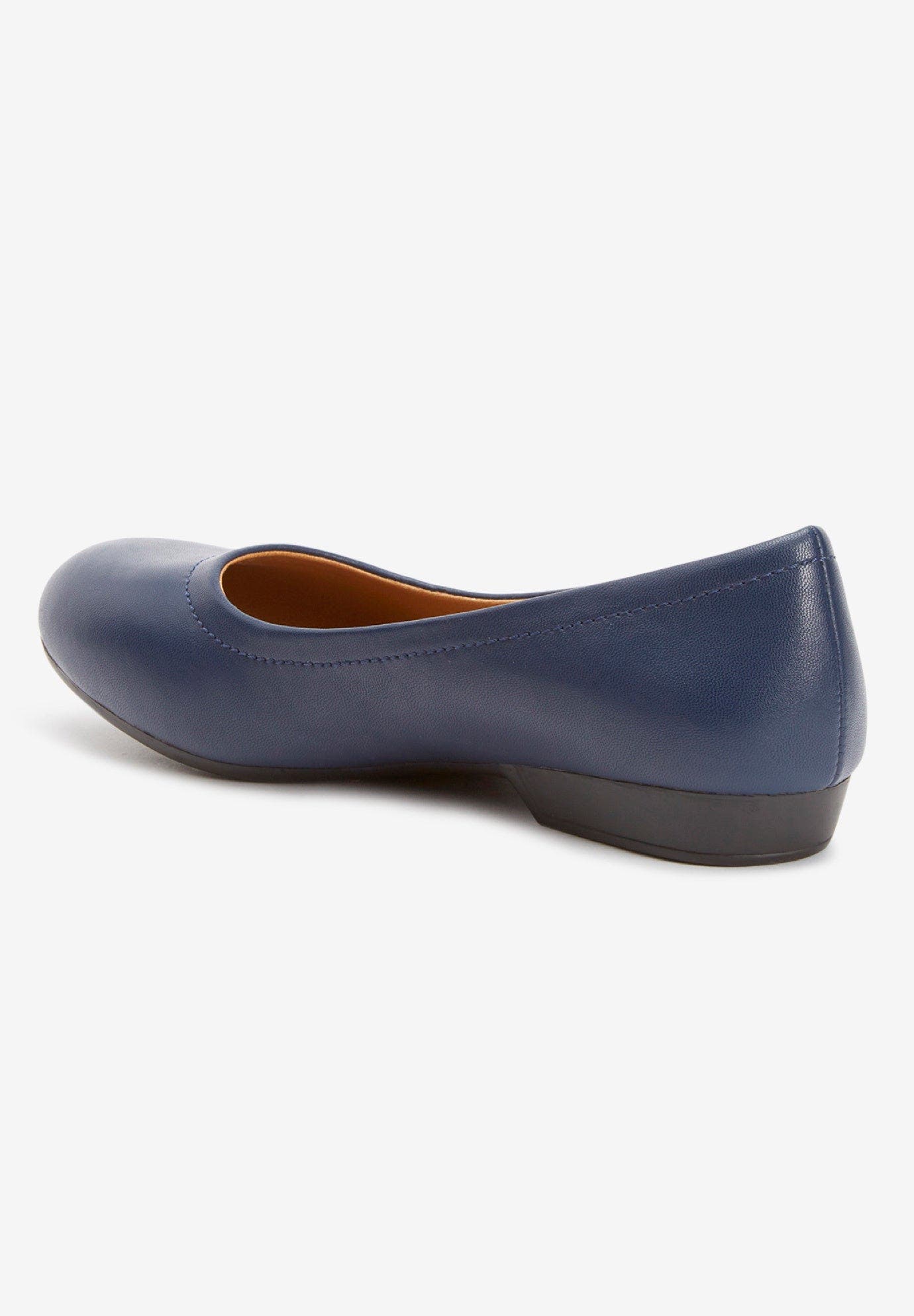 The Jaiden Slip On Flat, Alternate, color, BLACK