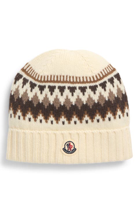 Kids' Fair Isle Virgin Wool Beanie