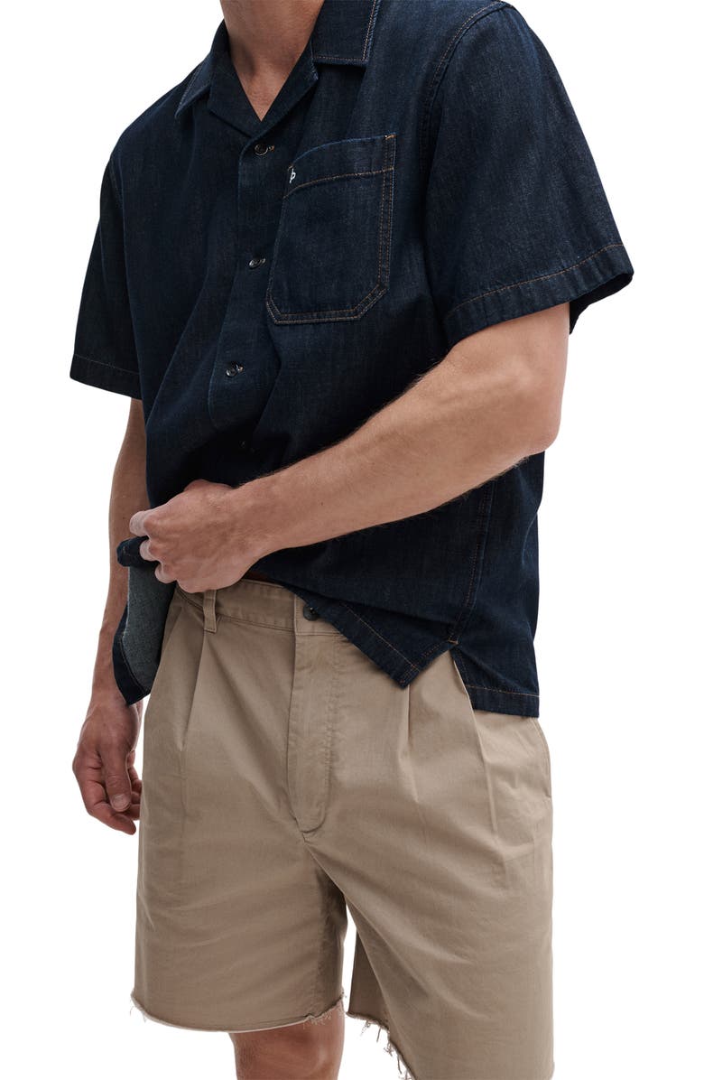 rag & bone Cutoff Chino Shorts, Alternate, color, Warmtaupe