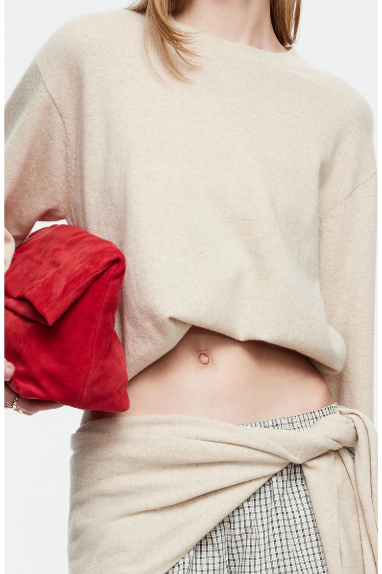 Olsen Wool Blend Sweater, Alternate, color, OATMEAL