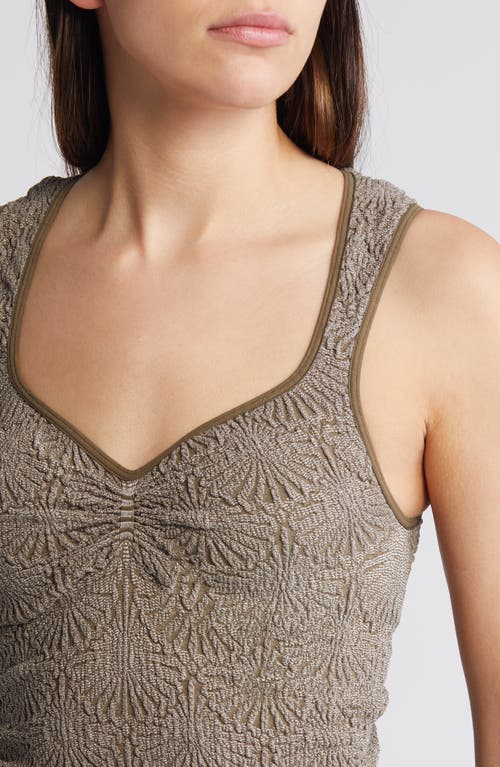 Free People Love Letter Floral Smocked Top In Stingray