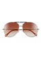 62mm Aviator Sunglasses