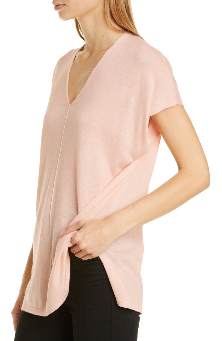 Nordstrom Signature Silk & Cashmere Tunic, Alternate, color, 