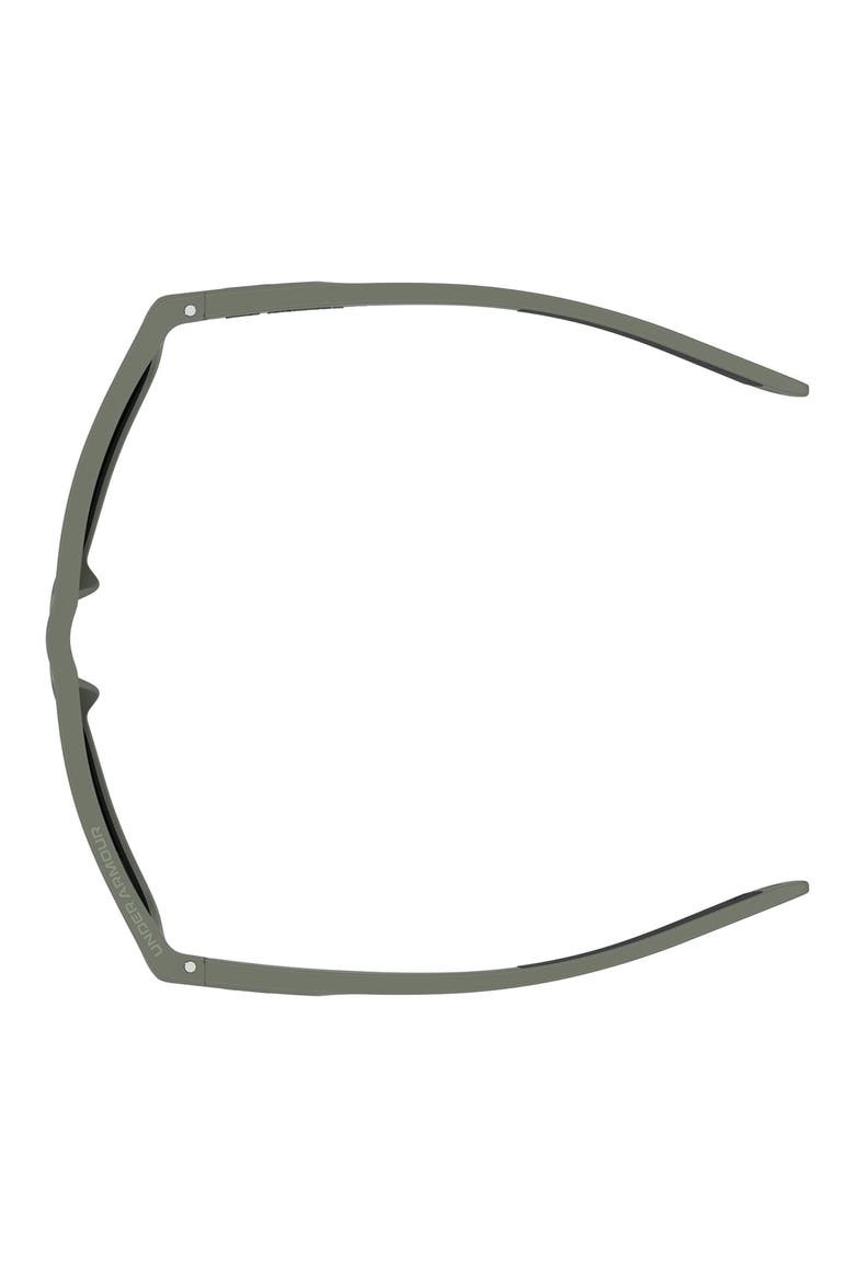 60mm Scorcher Square Sunglasses, Alternate, color, MATTE OLIVE GREEN