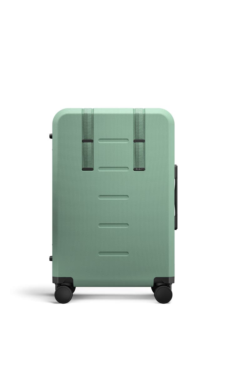 Ramverk Compact Hard-Shell 24 Inch Checked Luggage Spinner with Zipper, Alternate, color, Green Ray