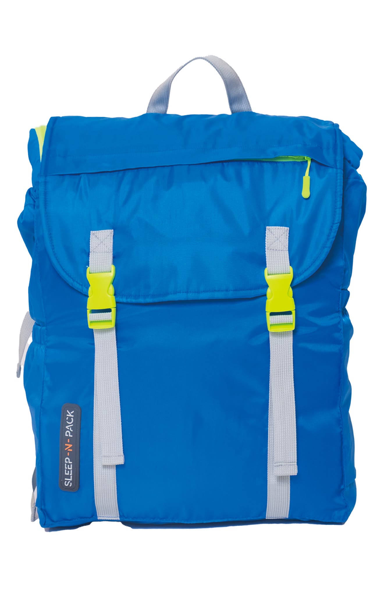 Kids' Sleep-N-Pack Sleeping Bag Backpack, Main, color, BRILLIANT BLUE