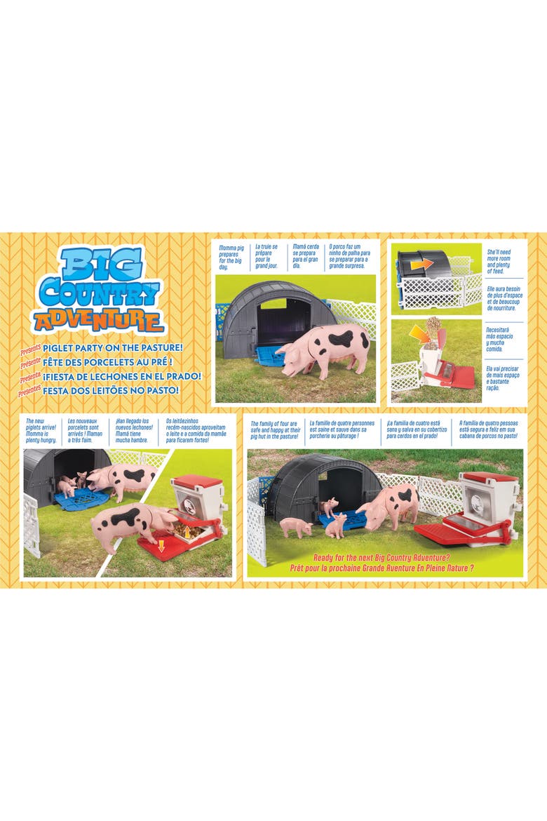 Pig Hut Adventure Playset, Alternate, color, Multicolored