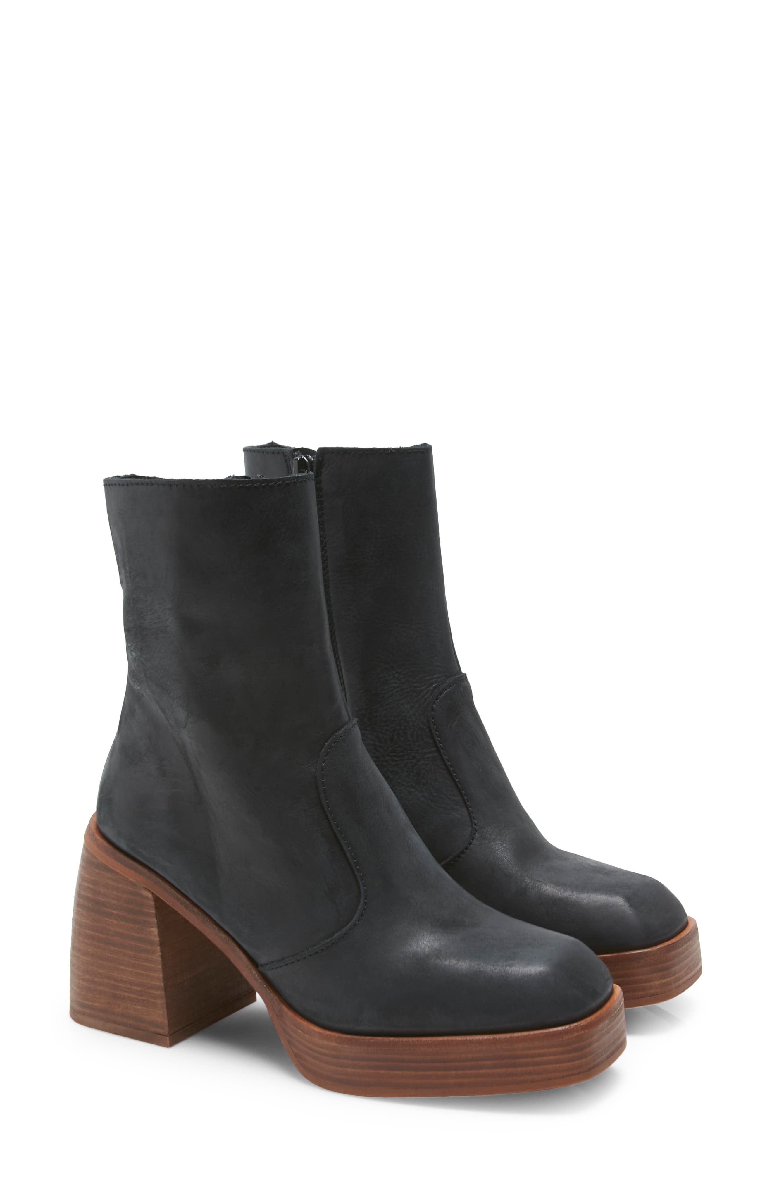 Free People Ruby Platform Bootie, Alternate, color, 