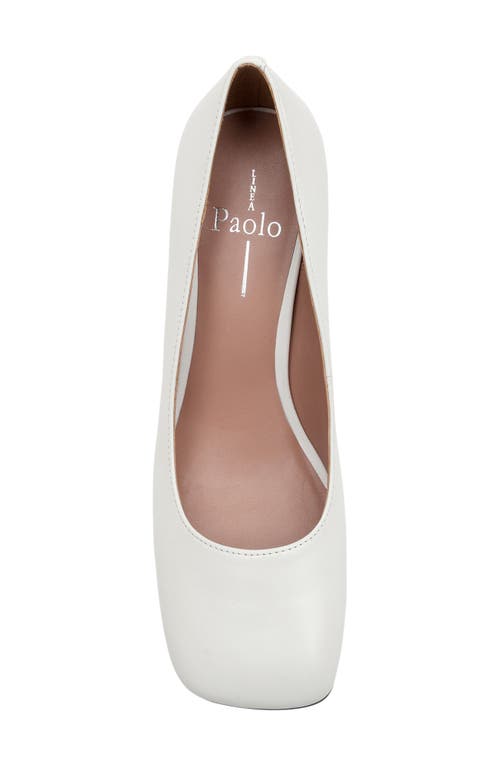 Linea Paolo Peeta Pump In Eggshell