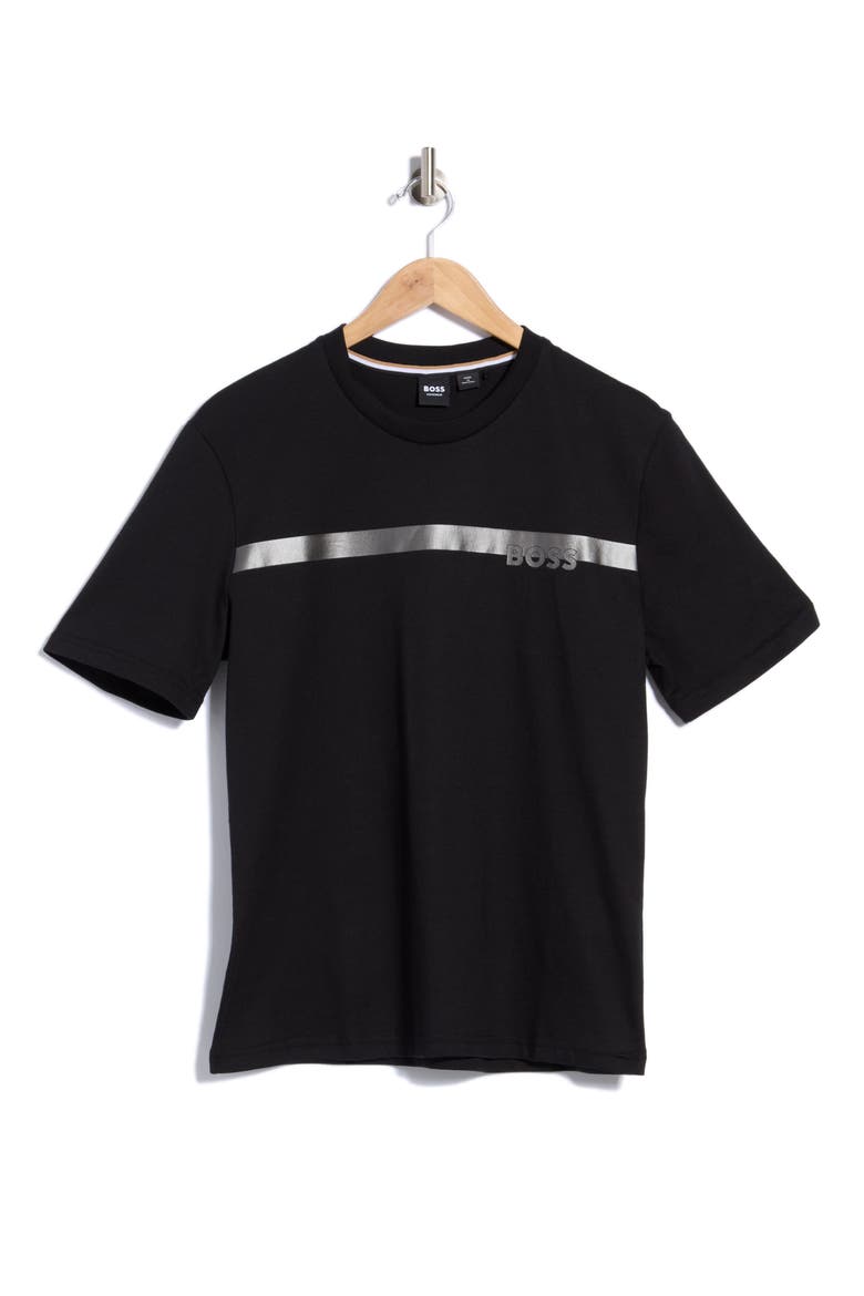 Authentic Graphic T-Shirt, Alternate, color, BLACK/ GUNMETAL