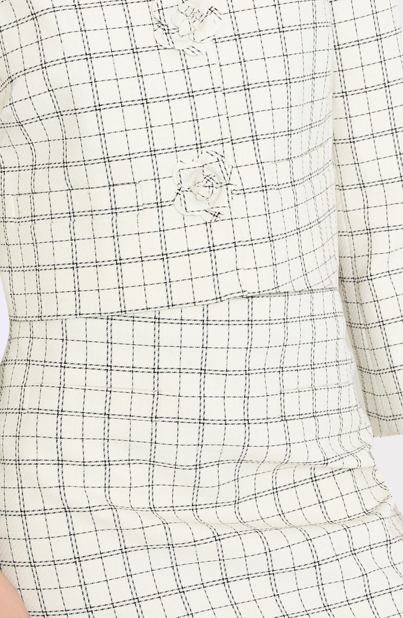 Modern Plaid Miniskirt - image 2
