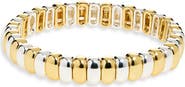 NORDSTROM RACK Two Tone Stretch Bracelet