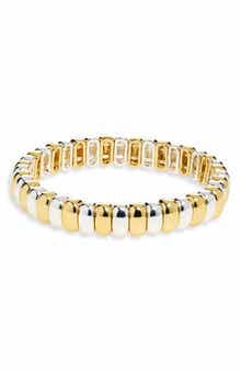 Two Tone Stretch Bracelet