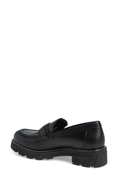 La Canadienne Douglas Lug Loafer In Black