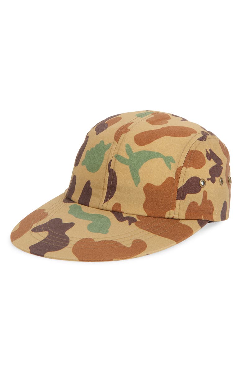 BEAMS Camo Fishing Cap, Main, color, Khaki 24