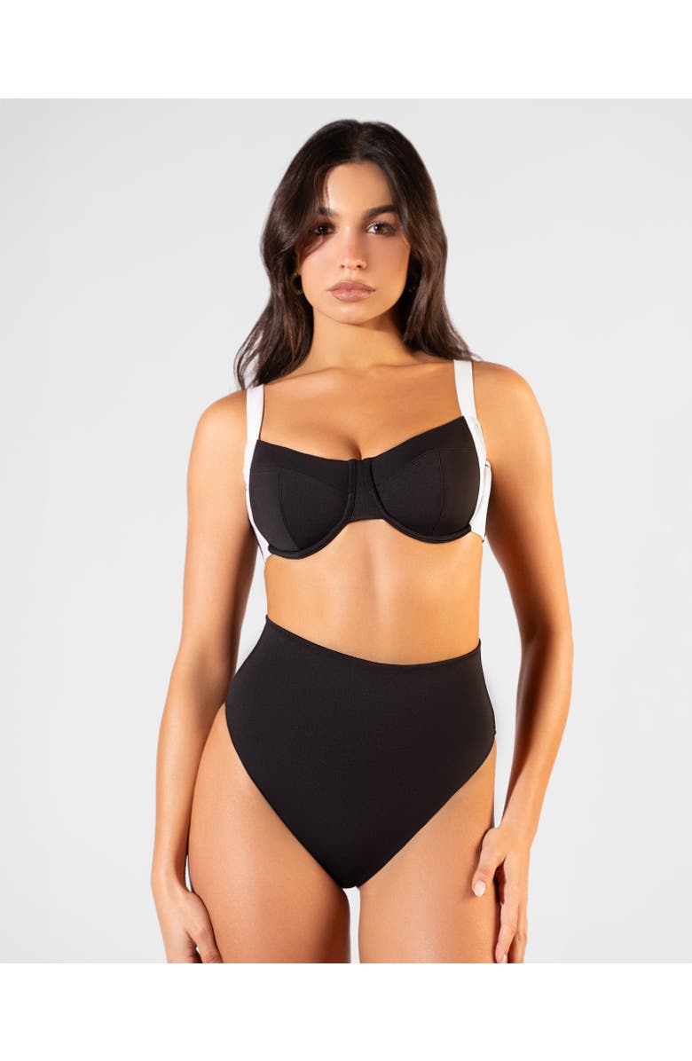 TA3 Brazilian Smoothing Kini Bottom, Alternate, color, Black