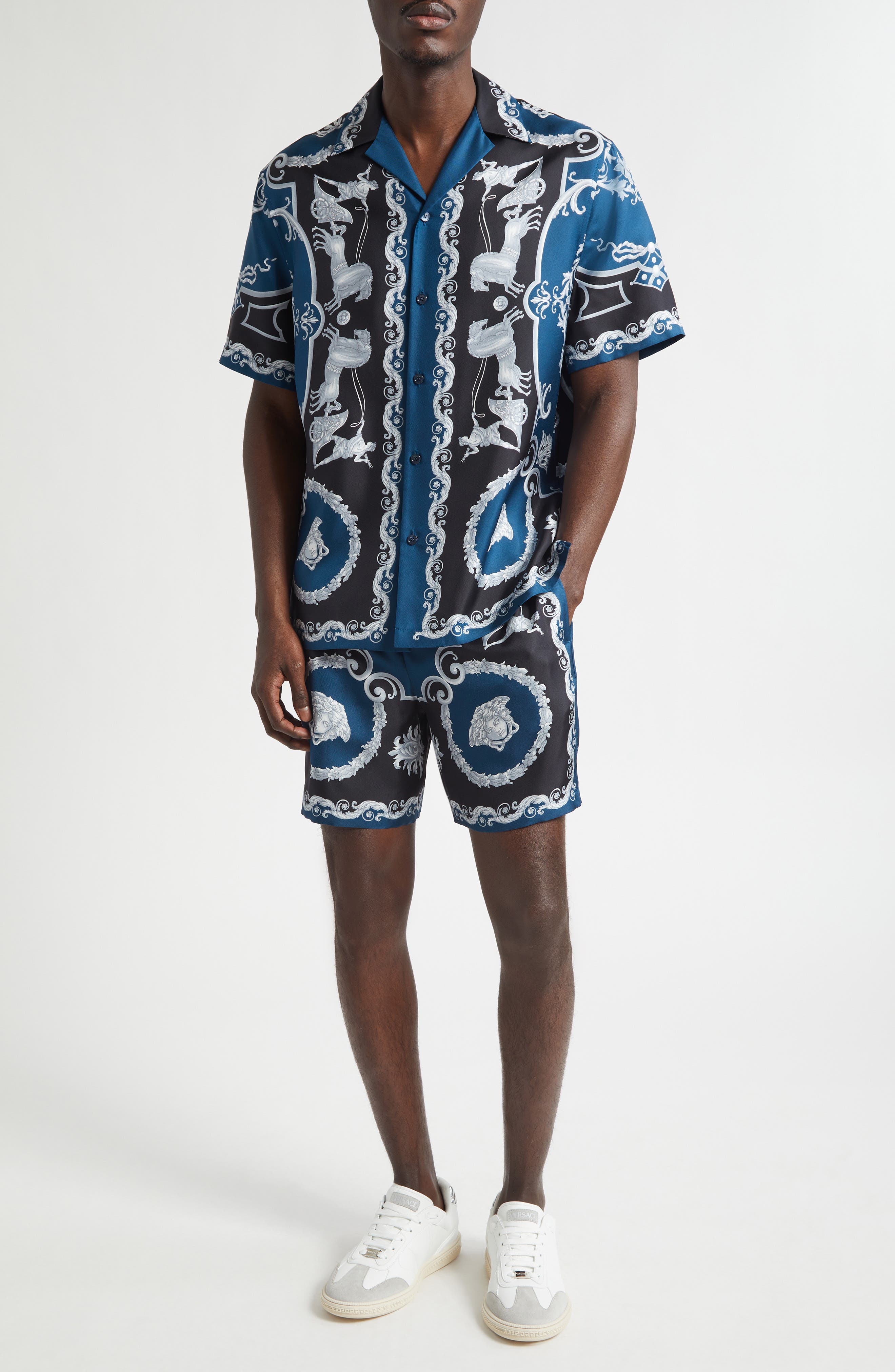 La Coupe des Dieux Silk Shorts - image 2