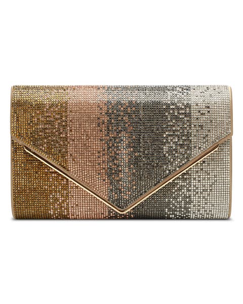 Candy Diamante Envelope Clutch