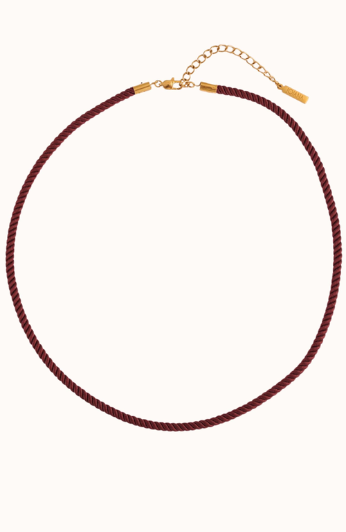 Joiana Jewelry The Rope Necklace In Brown