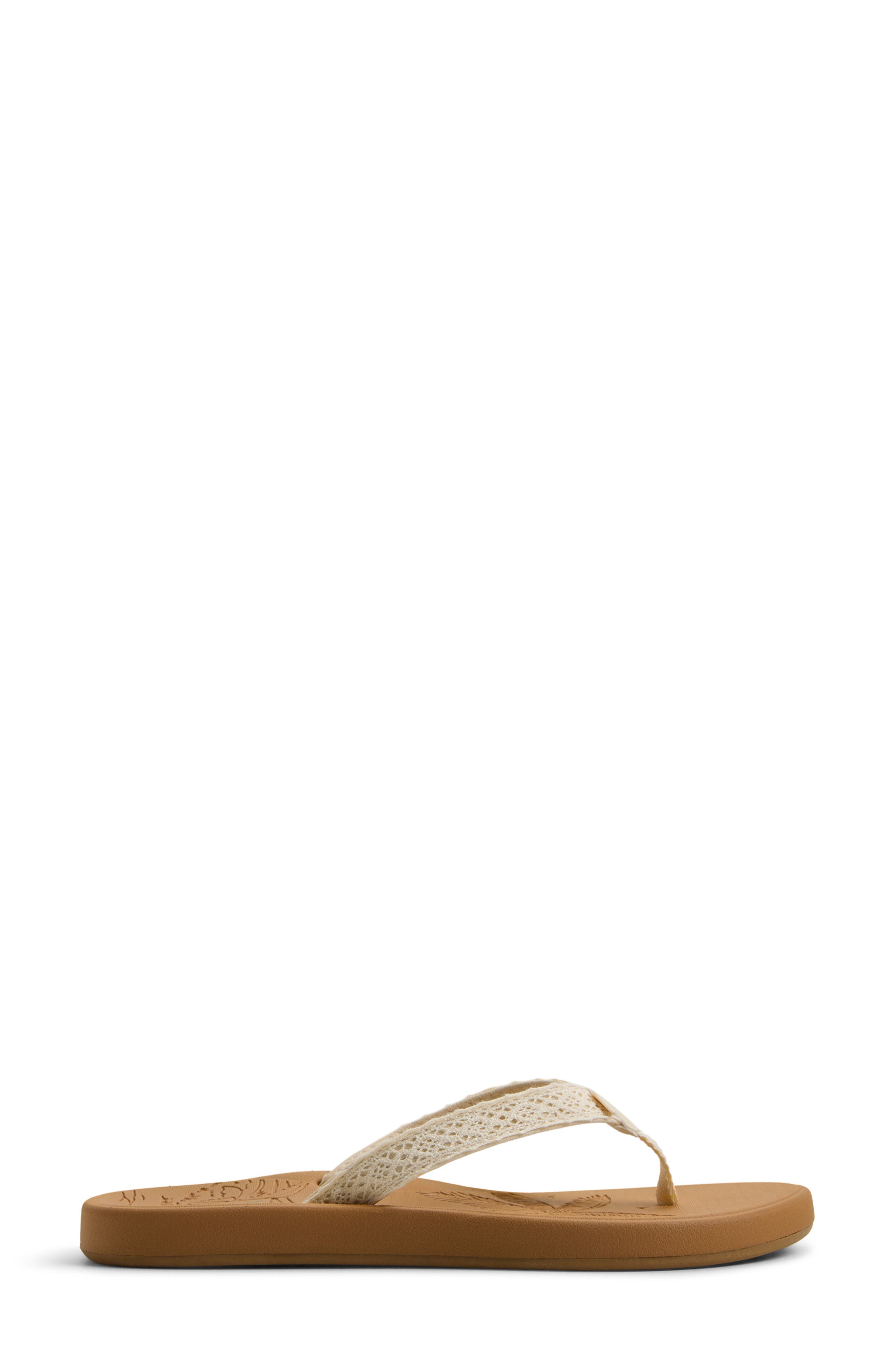 Gianna II Flip Flop, Alternate, color, IVORY