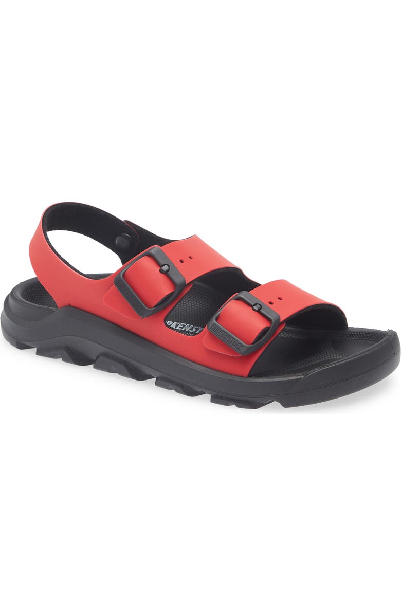 Birkenstock Kids' Mogami Slingback Sandal, Main, color, Active Red/ Black