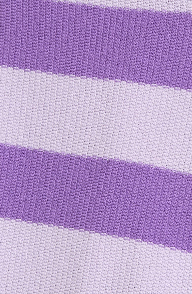 Tucker + Tate Stripe Shoulder Tie Cotton Sweater Romper, Alternate, color, Purple Fresco Greta Stripe