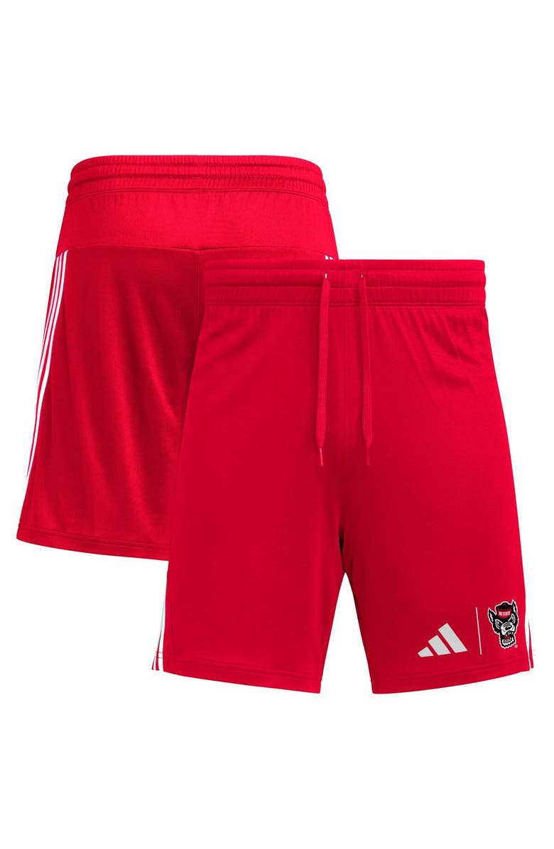 adidas Men's adidas Red NC State Wolfpack AEROREADY 7" Shorts, Alternate, color, Red
