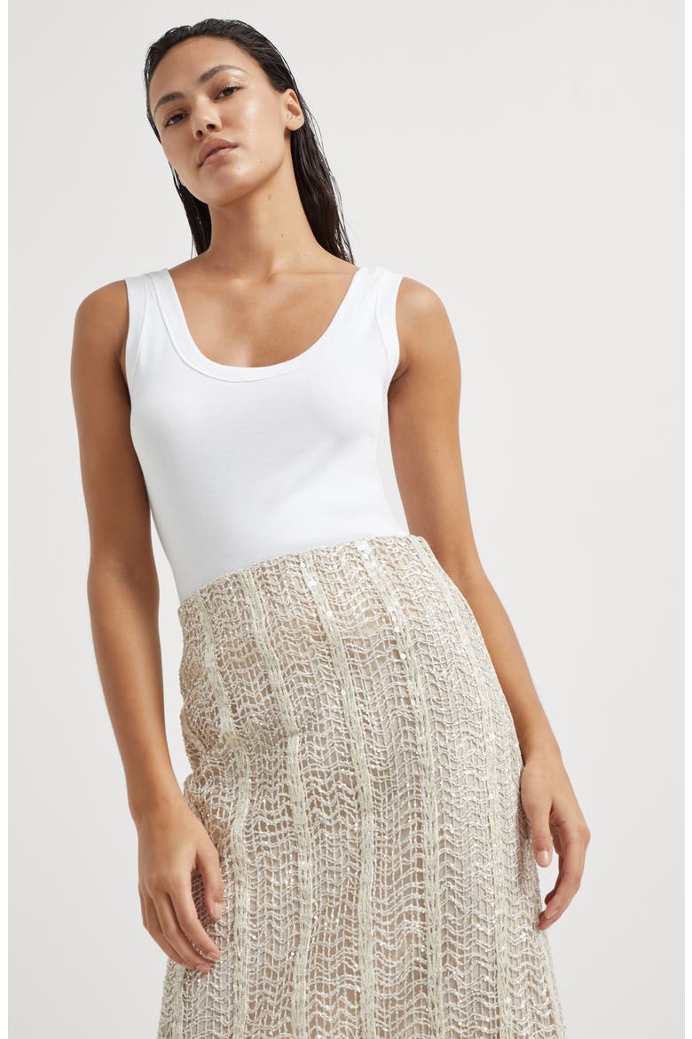 Column skirt, Alternate, color, Oat