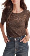 Splendid Skyler Stretch Lace Top