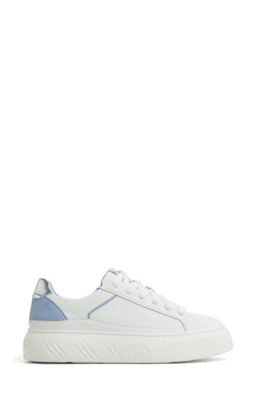 Ted Baker London Adison Platform Sneaker In Light Blue