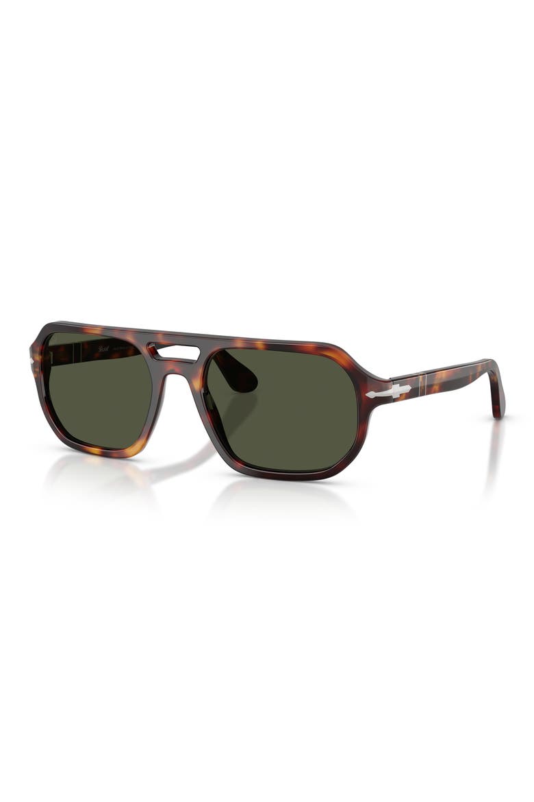 56mm Guido Pillow Sunglasses, Alternate, color, HAVANA / GREEN