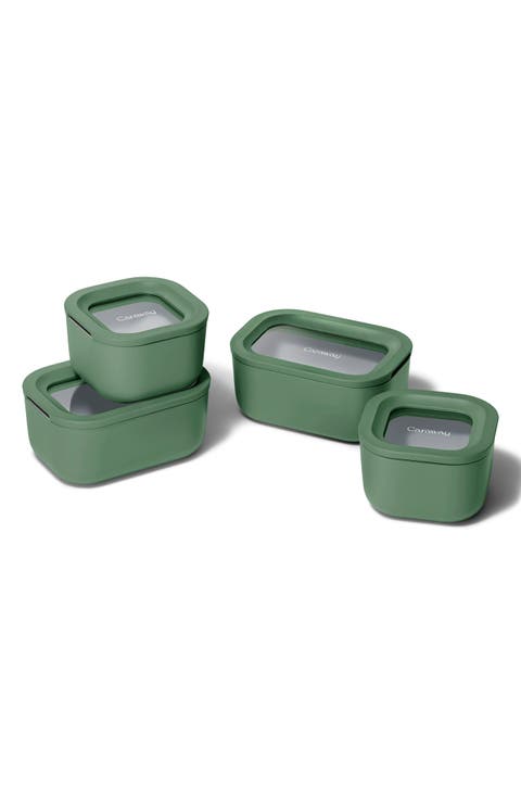 Mini Glass Food Storage 9-Piece Set