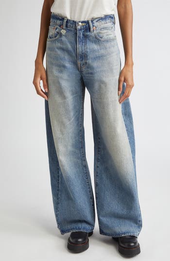 【関税込み】R13 Insert D'arcy' jeans R13 Insert D'arcy Loose Soft Jean - Vin Indigo Clrblck