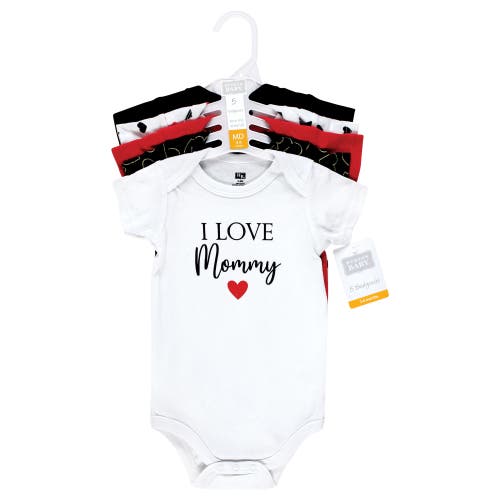 Hudson Baby Cotton Bodysuits 5-pack