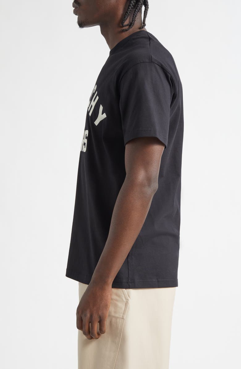 Givenchy Regular Fit Logo Patch T-Shirt, Alternate, color, Black/ White