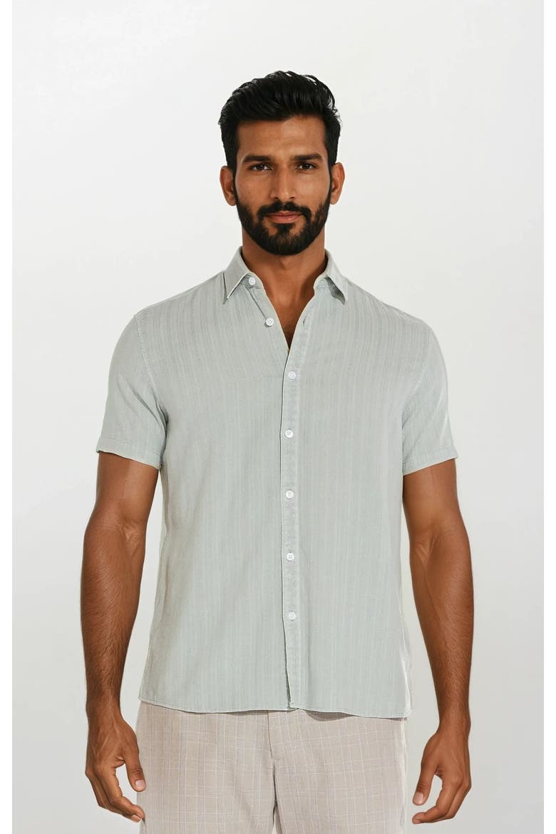 Avila Stretch Shirt, Main, color, Sage