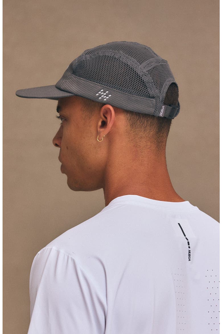 Flow Running Hat, Alternate, color, Graphite