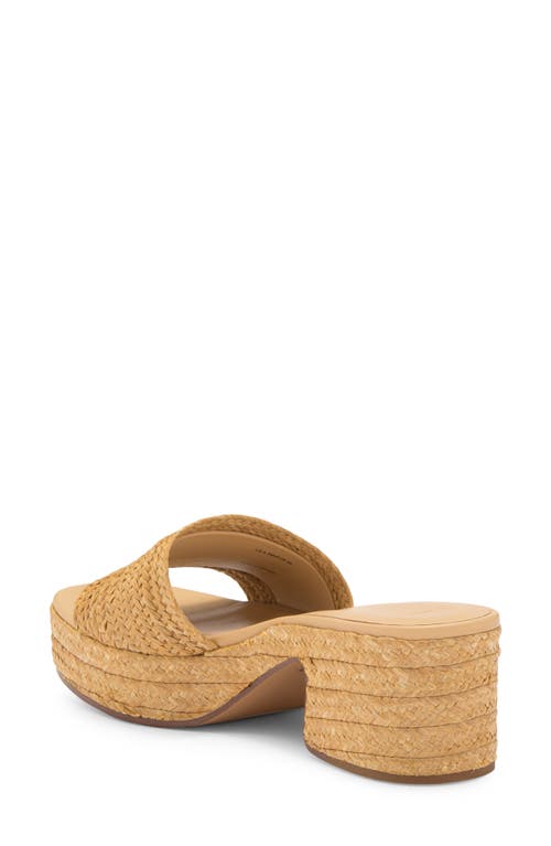 Vince Margo Slide Sandal In Yellow