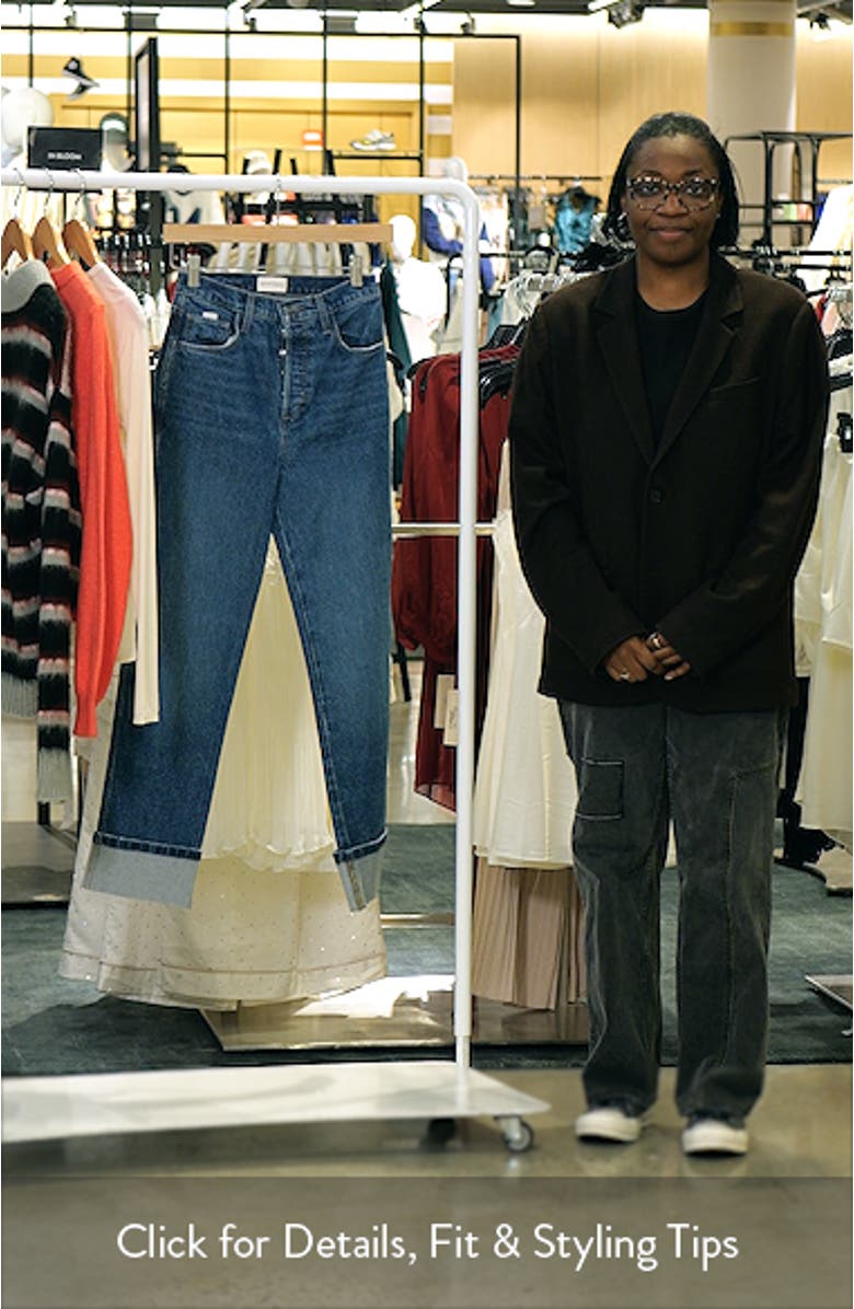 The Valentina High Waist Straight Leg Jeans, sales video thumbnail