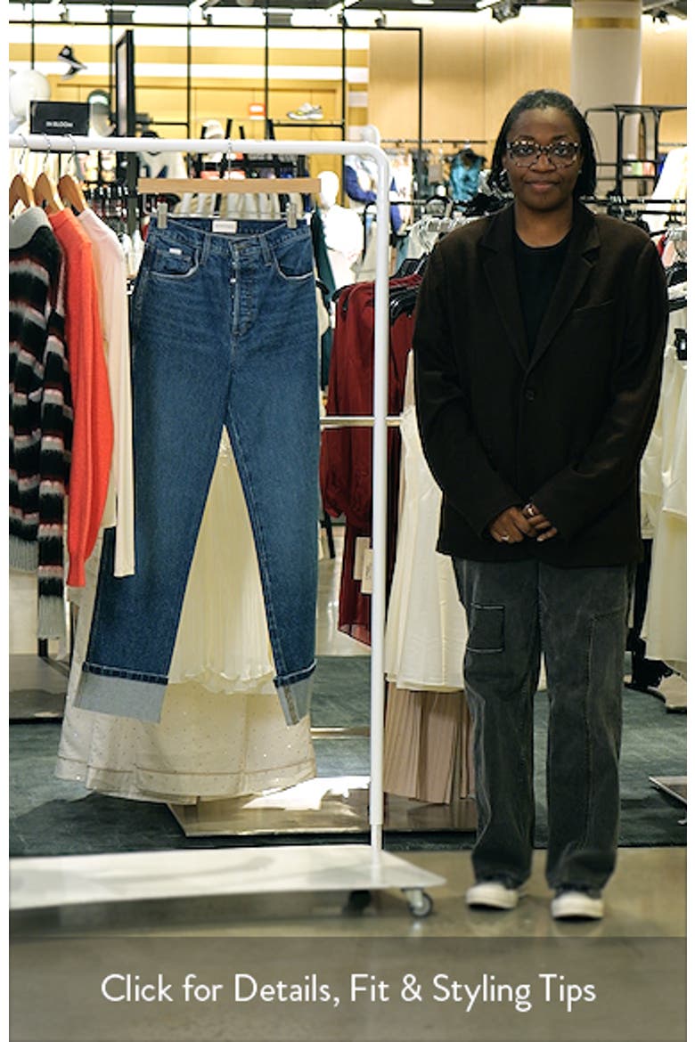 The Valentina High Waist Straight Leg Jeans video