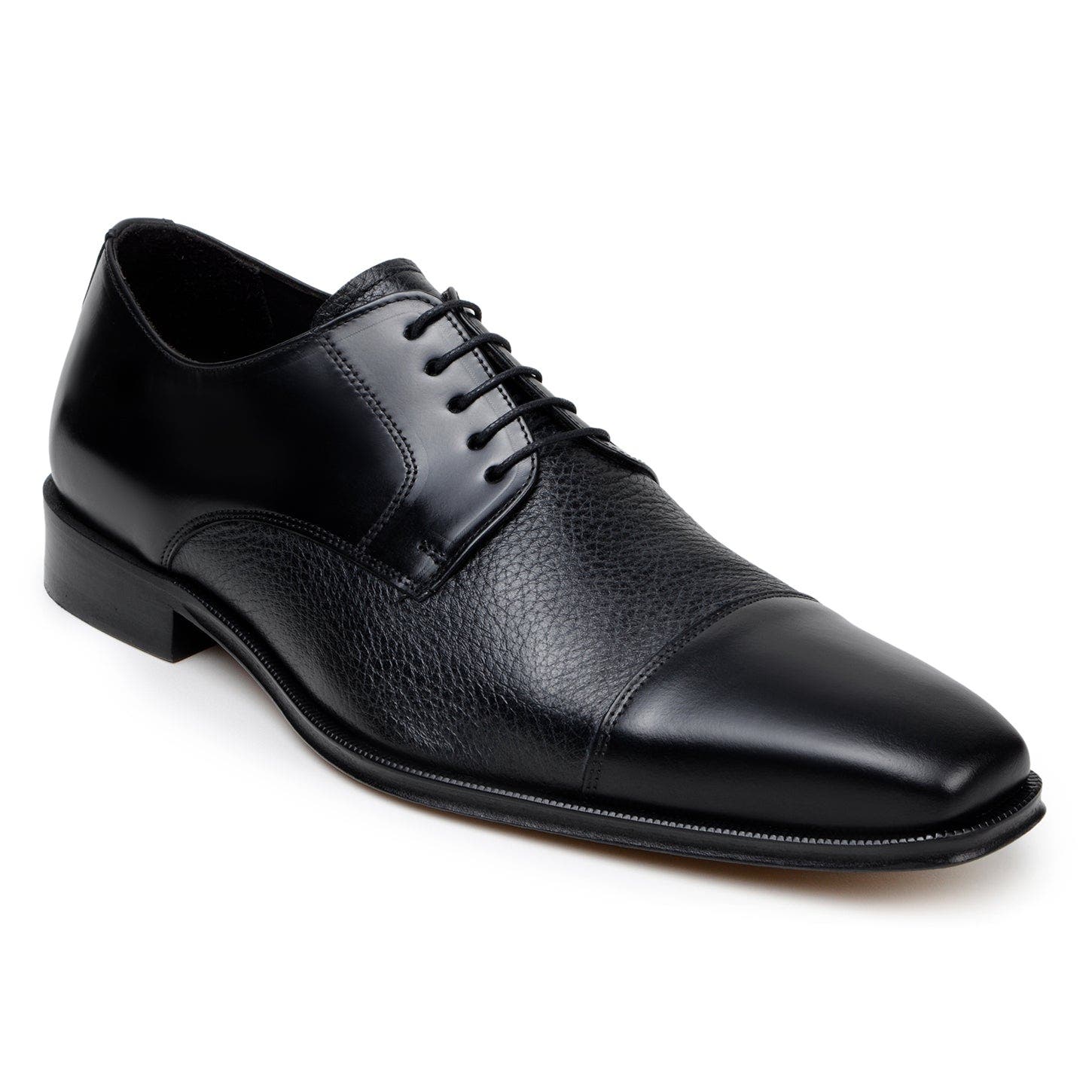 Alexander Cap Toe Derby, Alternate, color, Black