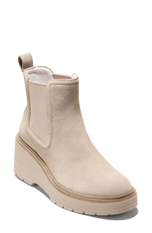 Cole Haan Zerogrand Cityquest Waterproof Wedge Chelsea Boot In Brown