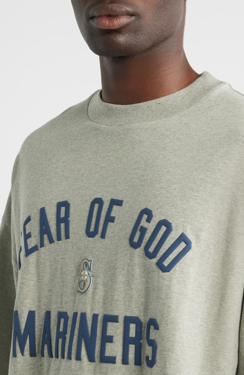 Fear of God Essentials Mariners '90s Cotton Graphic T-Shirt, Alternate, color, 