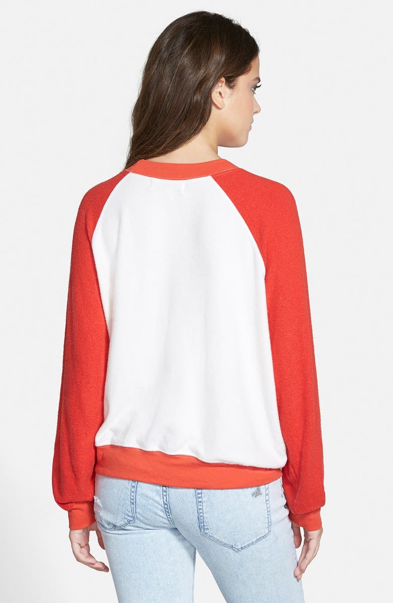 Wildfox 'USA' Graphic Sweatshirt, Alternate, color, 