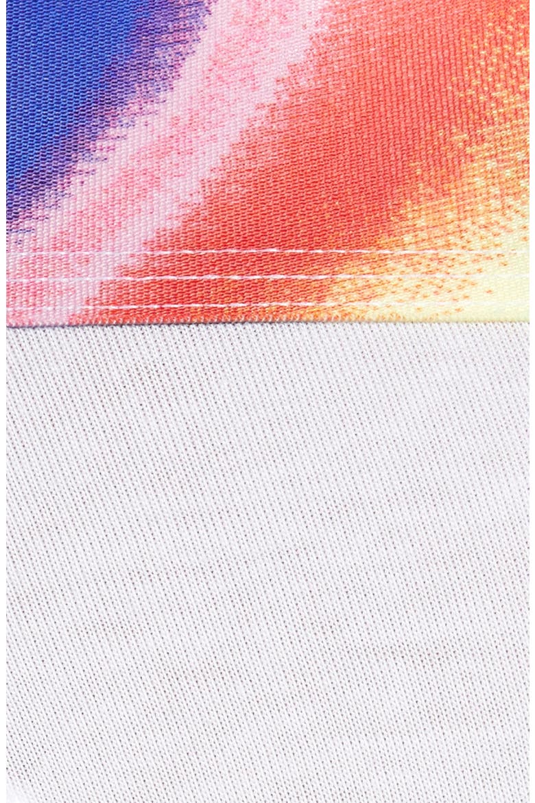 Tye Dye Logo Bikini Bottoms, Alternate, color, WHITE