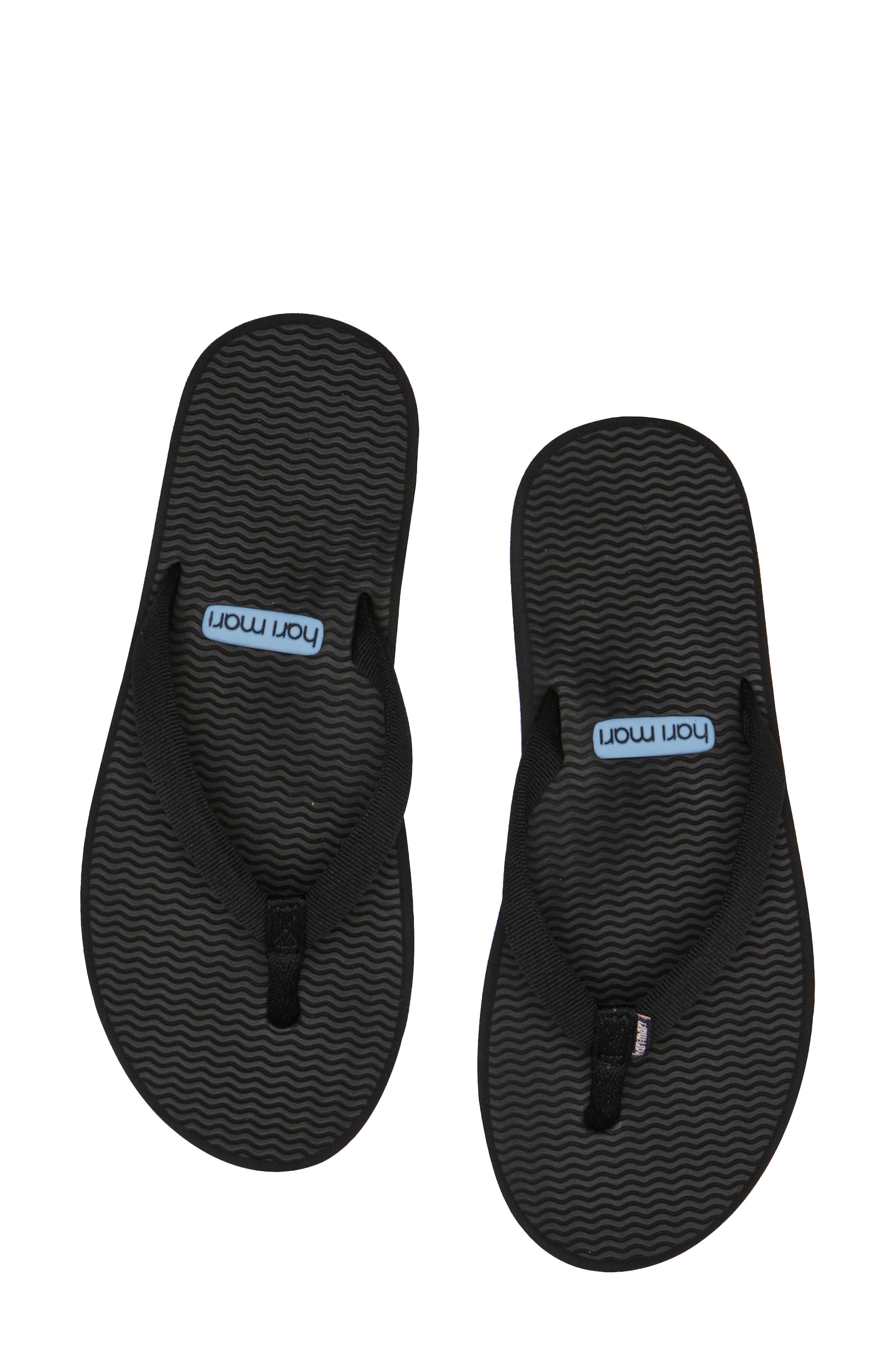 hari mari Dunes Cloud Waterproof Flip Flop, Alternate, color, Black